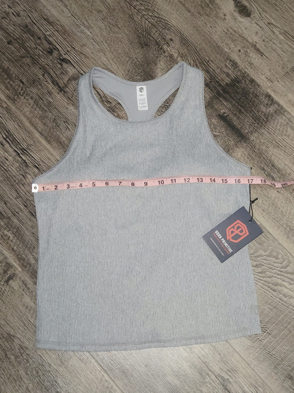Born Primitive Light Gray Perfect Ribbed Tank